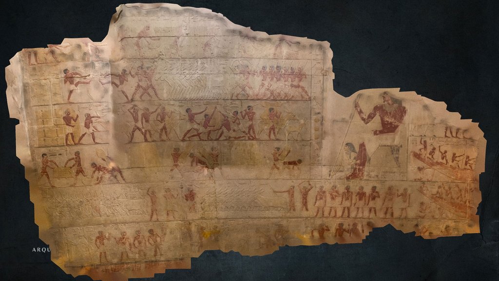 Hieroglyph Ti Mastaba | EGYPT
