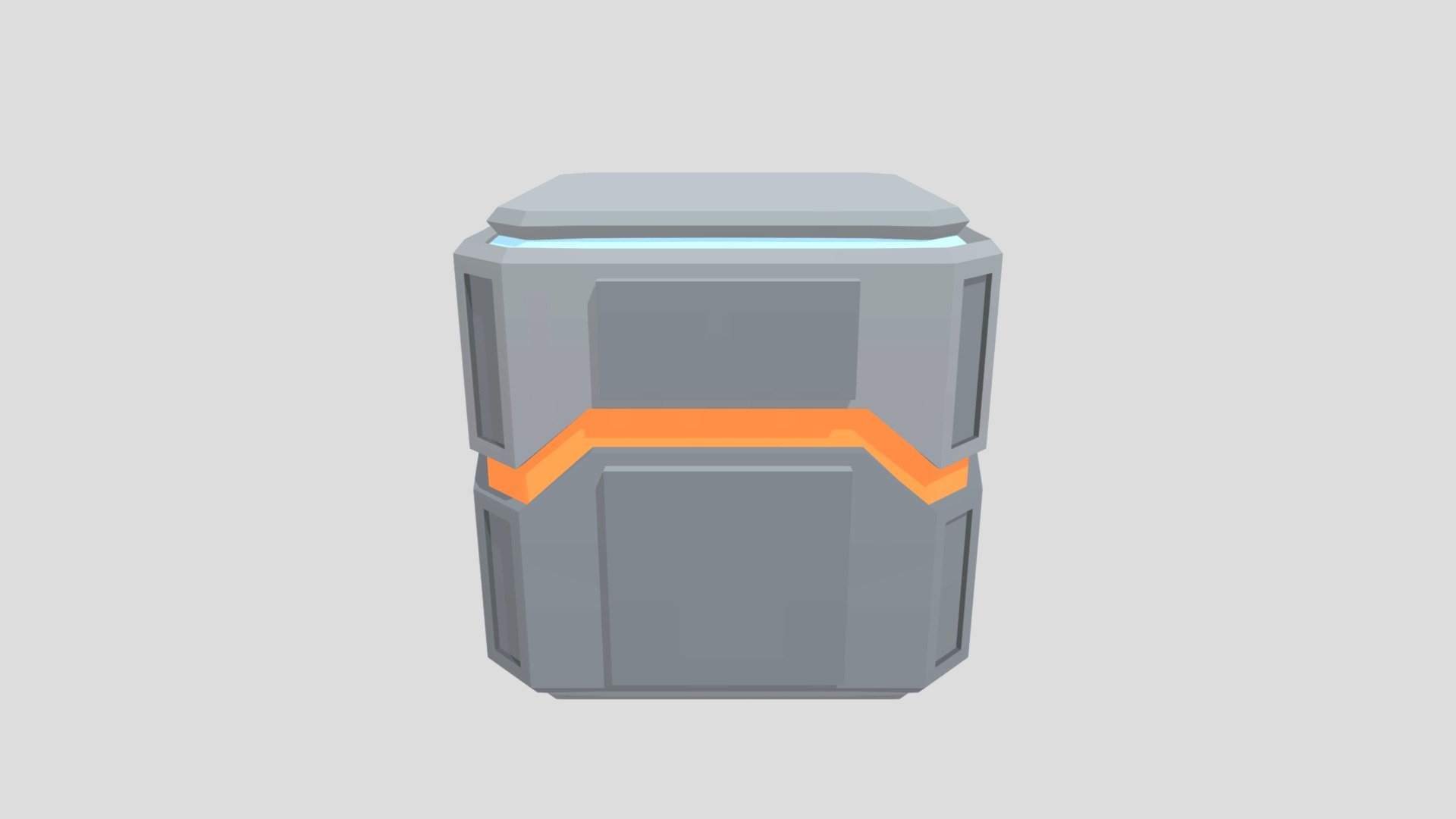 Mars Base Space Box (YELLOW) - Download Free 3D model by PatrickStevens ...