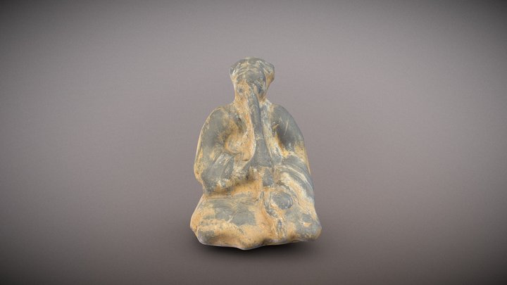 Pottery figurine 3D Model
