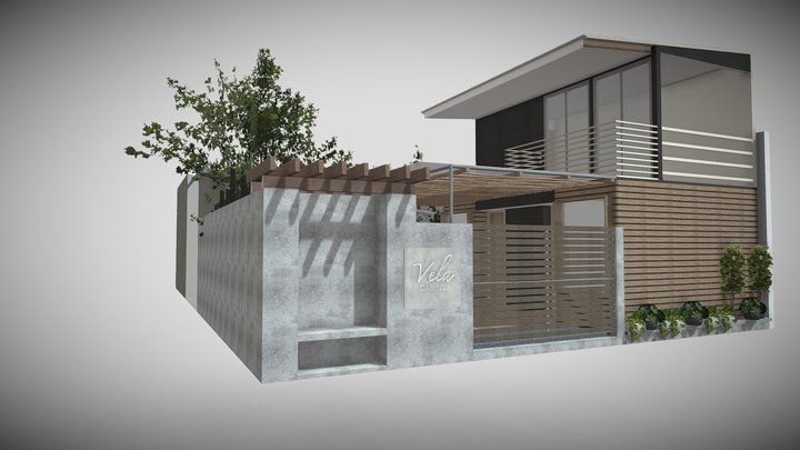 Holiday Home 3D Model