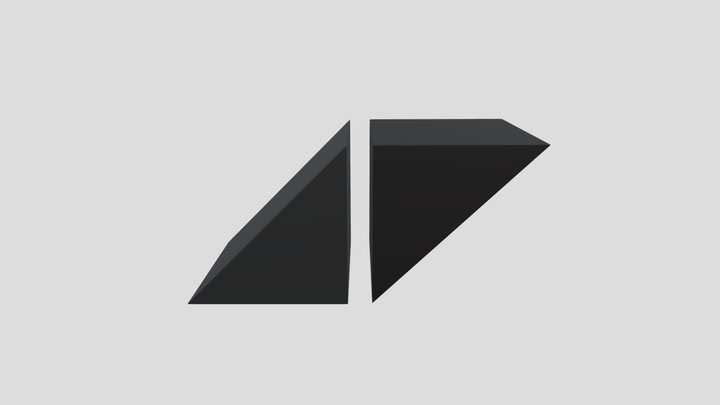 Avicii Logo 3D Model
