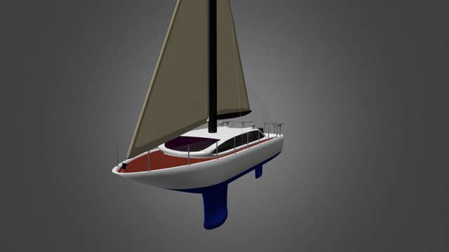 Yacht Design - My 1st 3D Project 3D Model