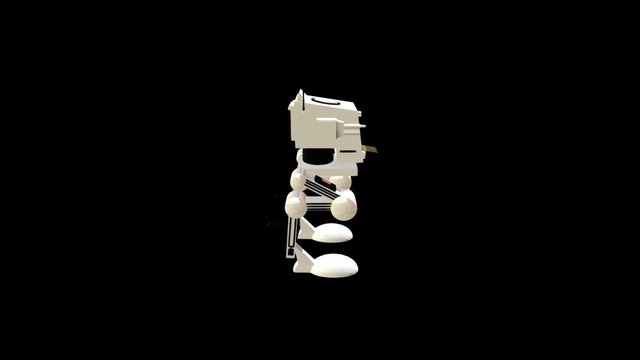 Walker 3D Model