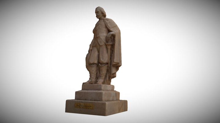Estatua Salvador Correia De Sa 3D Model