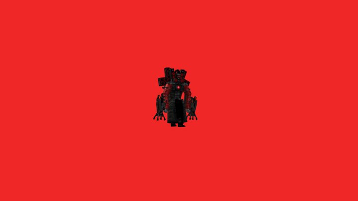 Titan Speakerman 3.0 V4 3D Model