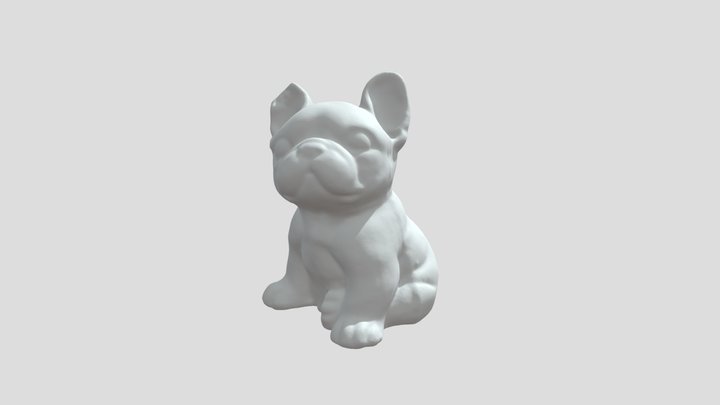 French Bulldog 3D Model
