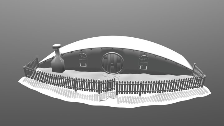 Casa medieval 3D Model