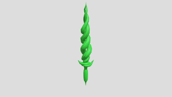 Sword_ Plant 3D Model