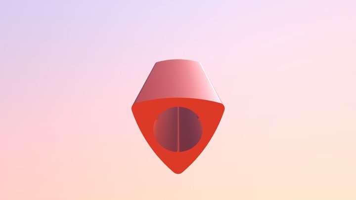 Simple Pencil Grip 3D Model