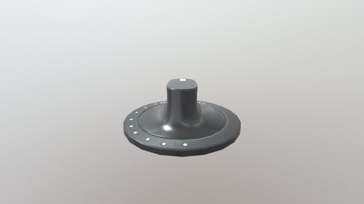 Oven Knob 3D Model