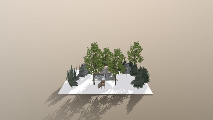 Treehouse 1 3d Assy Trees 3D Model