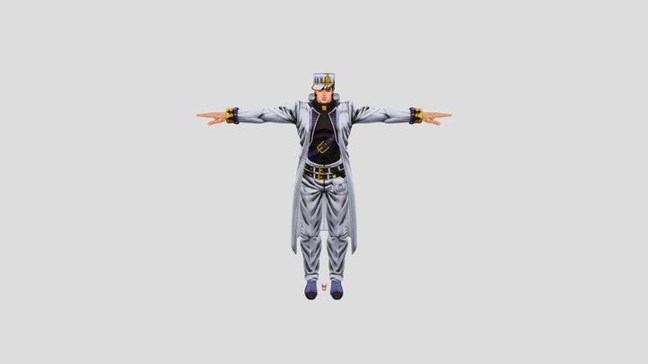 PlayStation 4 - JoJos Bizarre Adventure Eyes of 3D Model