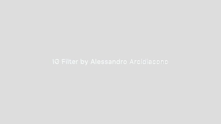 Instagram filter made by AntyAnty.com 3D Model