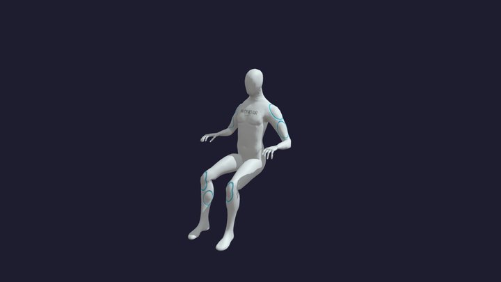 Sit on the throne 3D Model