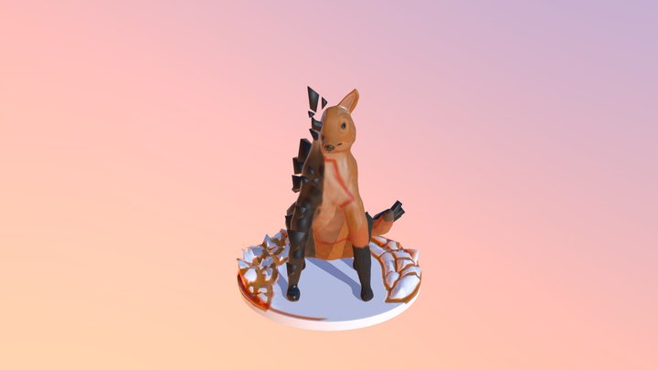 Fuze Fox Figure 3D Model