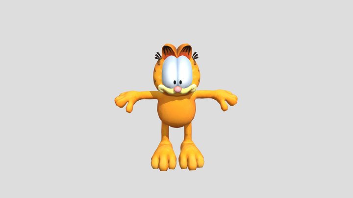 Garfield 3D Model