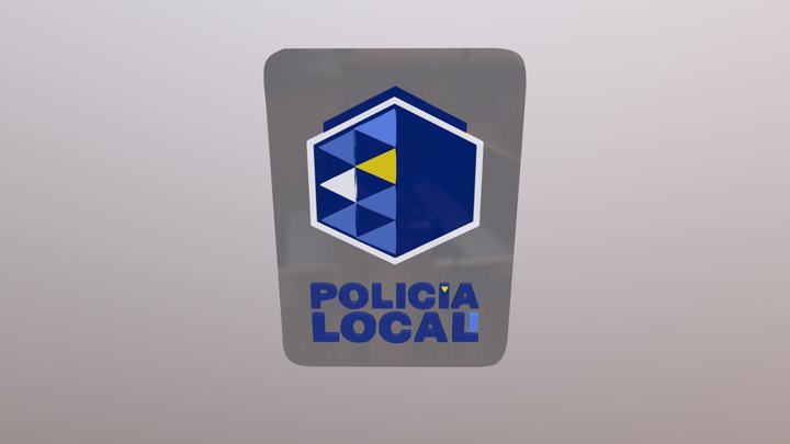 Policia Local 3D 3D Model