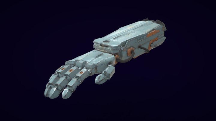 GAP - Exam 2024 - Prosthetic Arm 3D Model