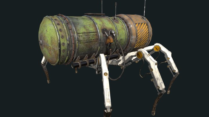 DAE GAP FuelRobot EndAssignment 3D Model