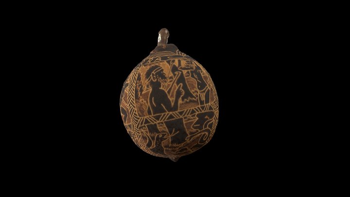 ‘An Affair is Suspected’ boab nut 3D Model