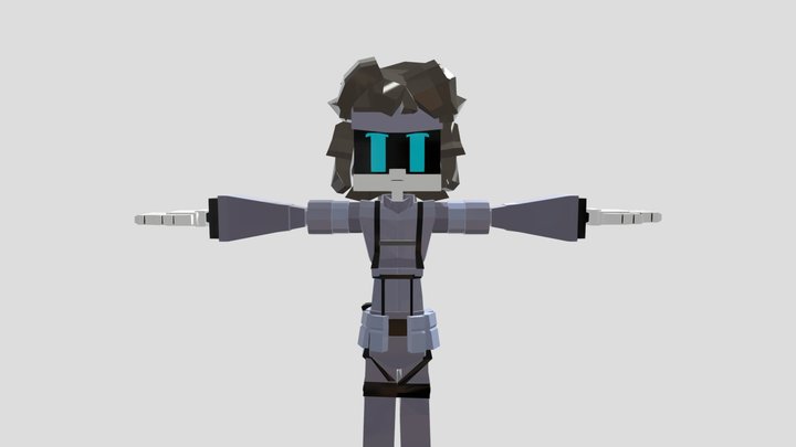 Murder Drones: Solid Snake MGS 3D Model