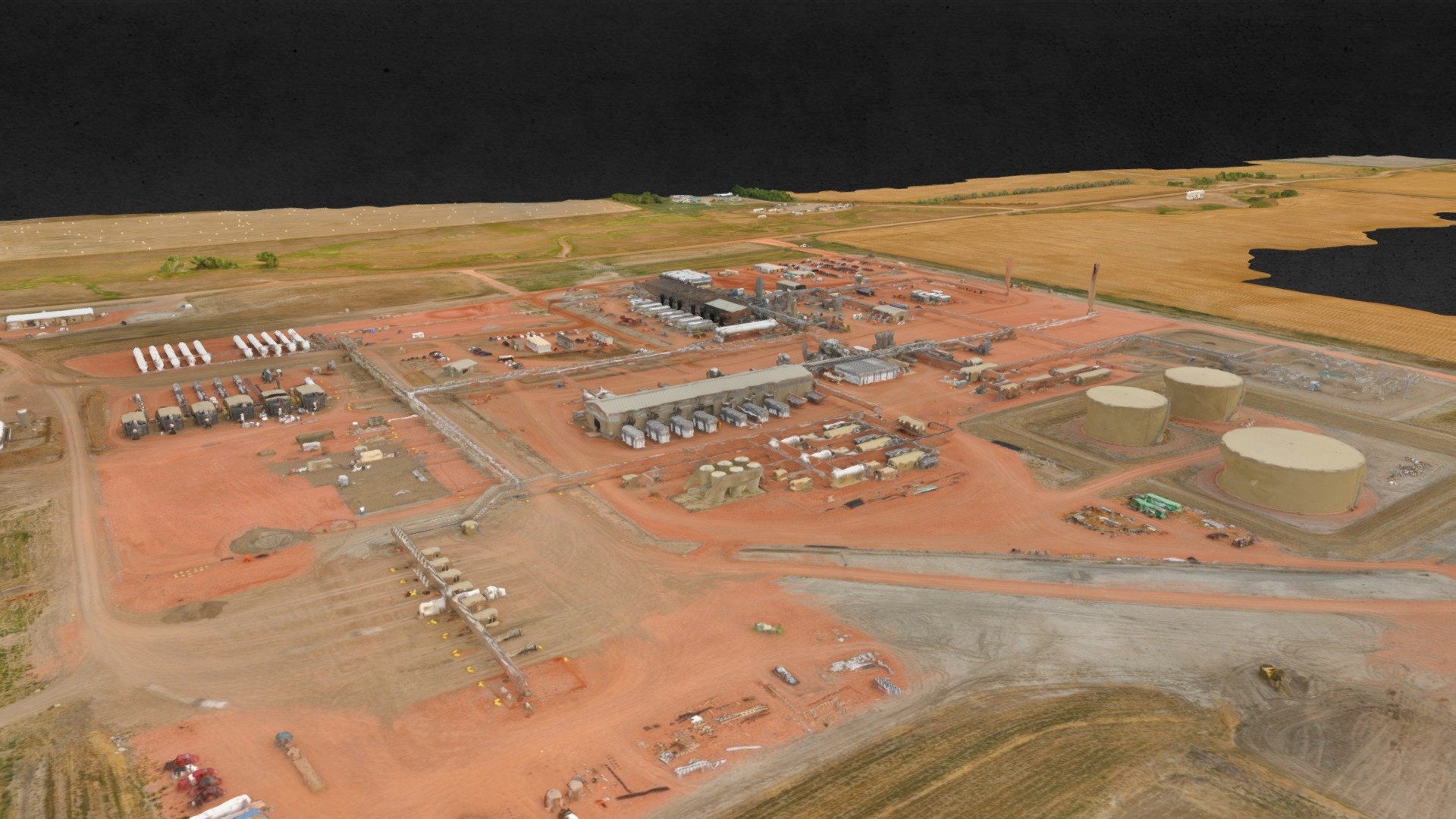 Gas Plant 3D Model - 3D model by 4th Dimension Surveying & Consulting ...
