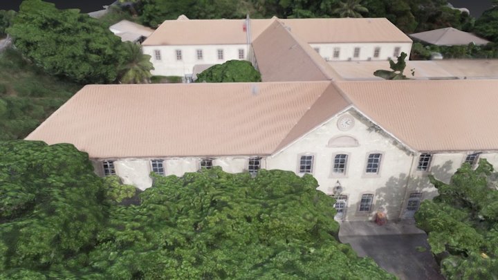 Nouville-Ateliers, Université Nouvelle Calédonie 3D Model