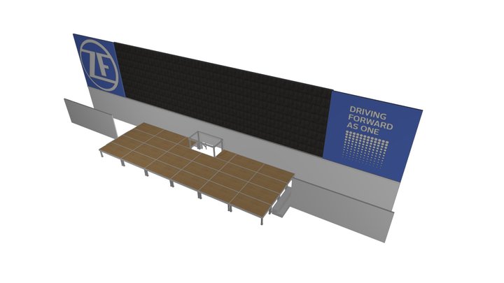 Palco_2ZF 3D Model