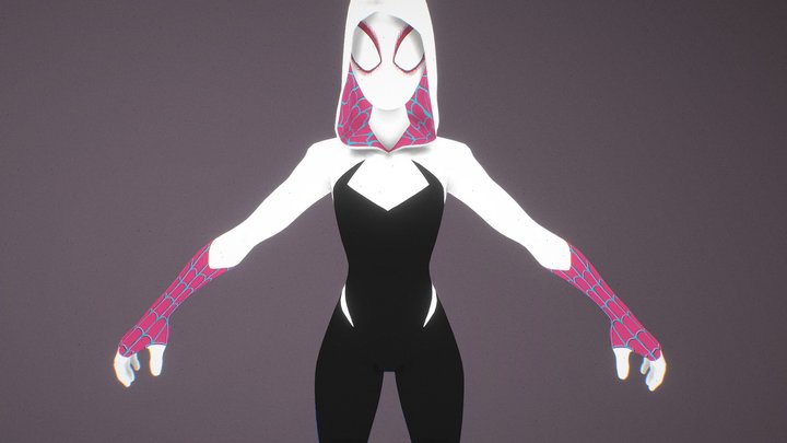 Gwen Stacy [ASTV Remake] 3D Model