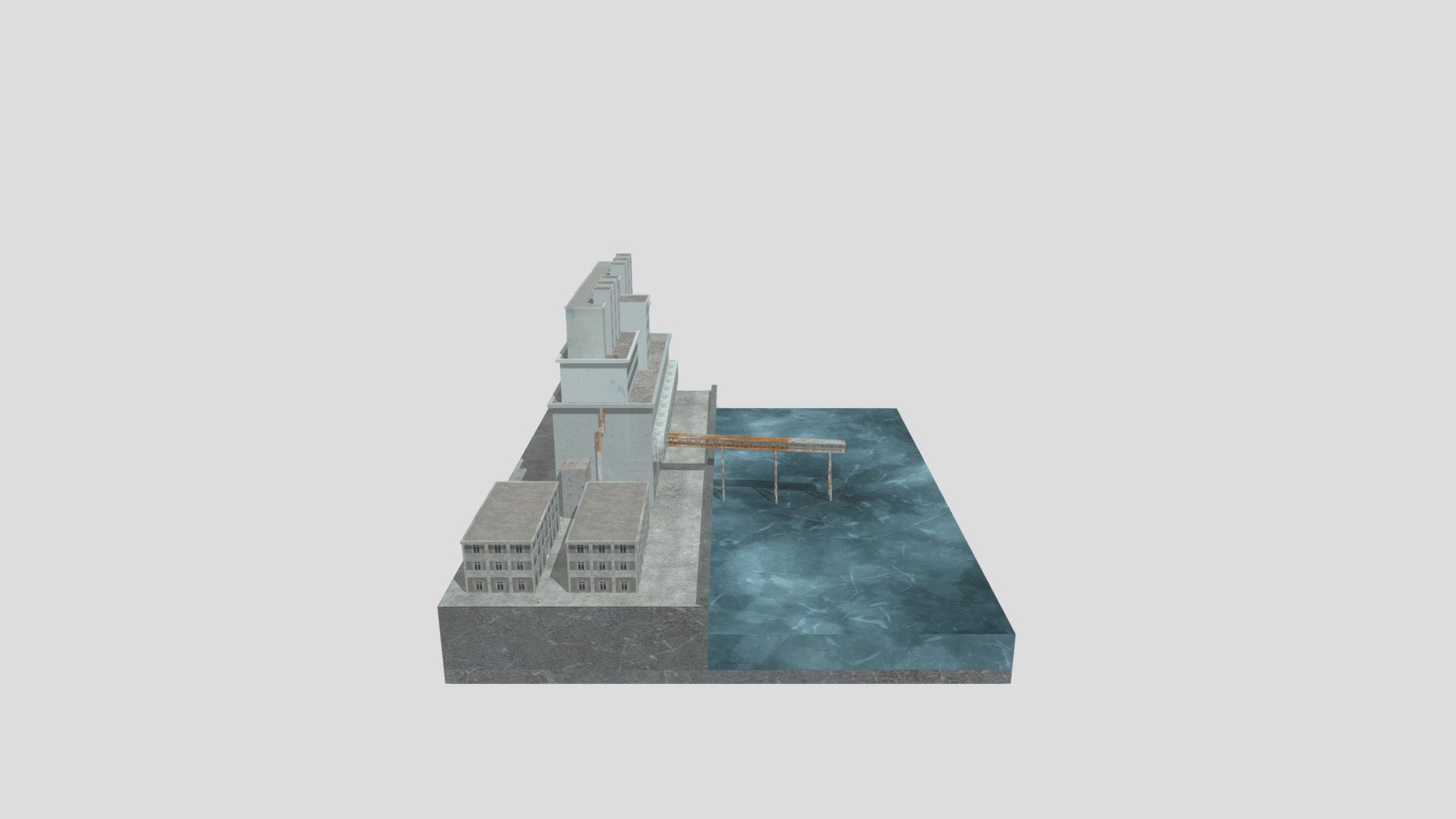Montral Silo LowPoly