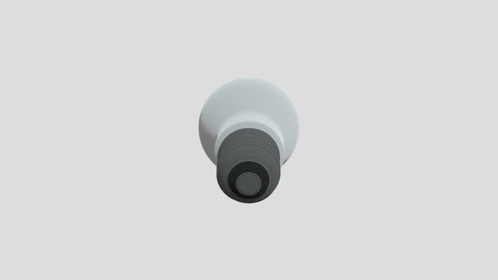Florecent Light Bulb – Modello 3D gratuito STL