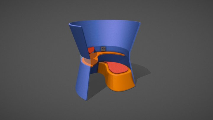 Wecheese- Sitting Unit 3D Model
