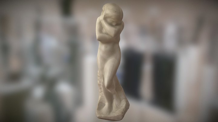 Eva por Auguste Rodin 3D Model