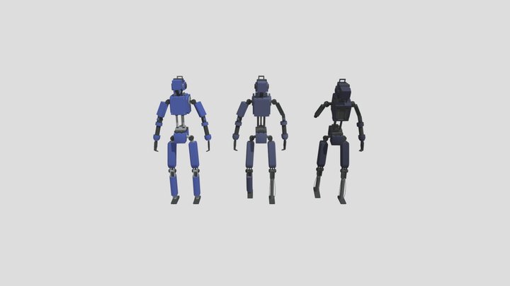 Police-bots 3D Model