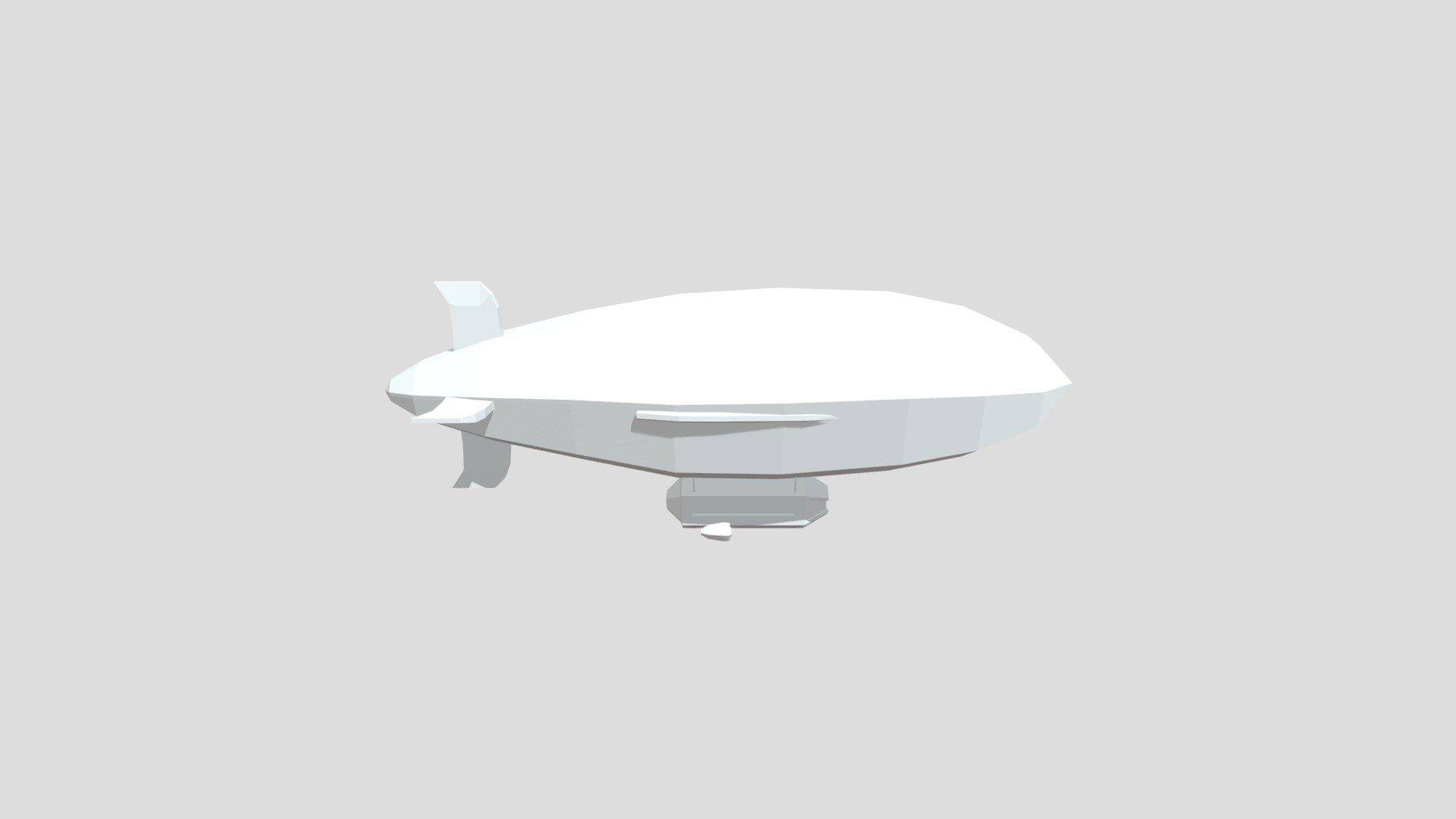 Blimp from Poly by Google