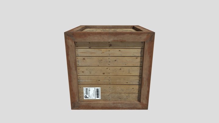 Prop Crate 3D Model