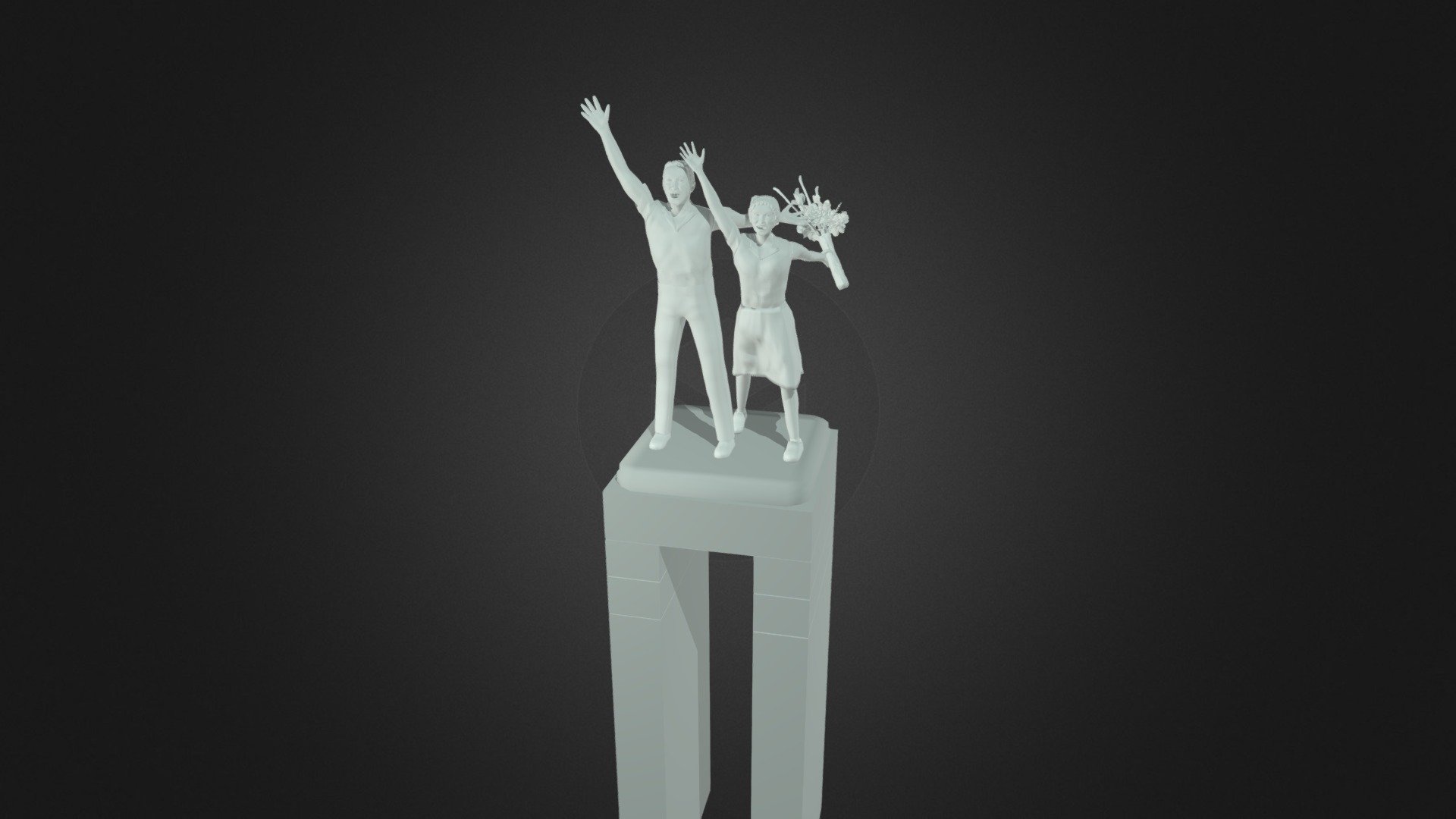 Selamat Datang Monument - 3D model by Alan Stevenres (@alanstevenres