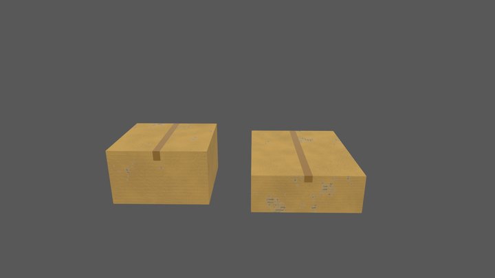 Boxes 3D Model