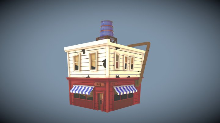 Pub 3D Model