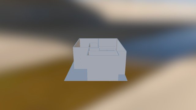 Condo Floor Plan 3D Model