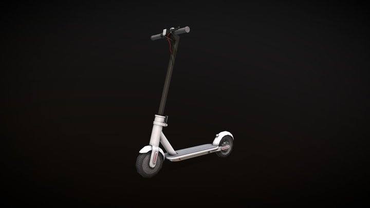 Electric Scooter 3D Model