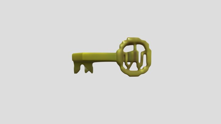 Antique Brass Key {PS1 Casper}