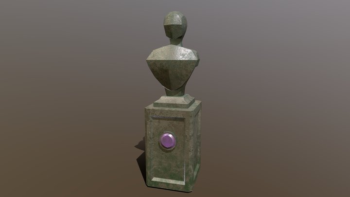 Ancient Statue 3D Model