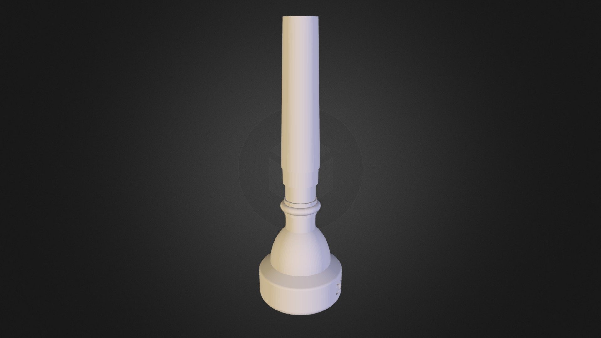 11/2C Bach Trumpet Mouthpiece 3D model by 3dindustries [f37ccf6