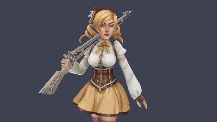 Mami Tomoe 3D Model