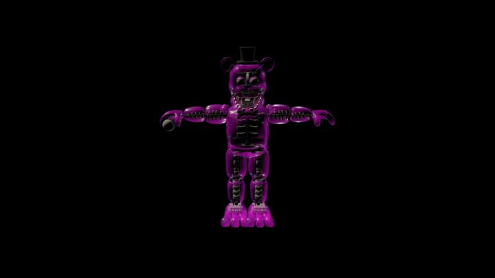 unwithered_freddy_by_coolioart_fbx 3D Model