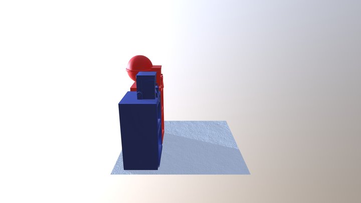 Redbox Baking SF Color 3D Model