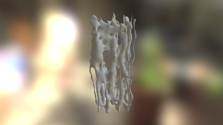 Marching Cubes Asia 3D Model