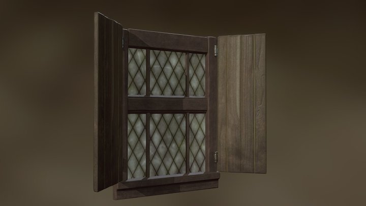 Village Windows 3D Model