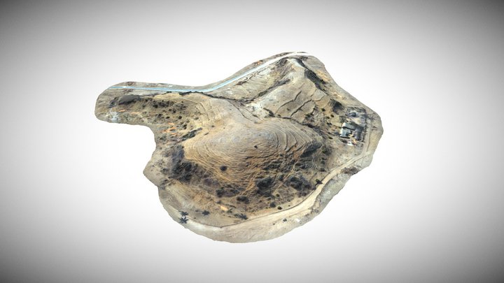 Hill in Mandalika 3D Model